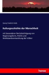 Cover von Kulturgeschichte der Menschheit