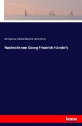 Cover von Nachricht von Georg Friedrich Händel's