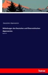 Cover von Mitteilungen des Deutschen und Österreichischen Alpenvereins
