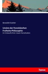 Cover von Unsinn der französischen Freiheits-Philosophie
