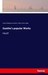 Cover von Goethe's popular Works