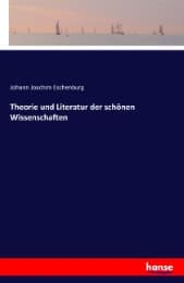 Cover von Theorie und Literatur der schönen Wissenschaften