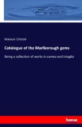 Cover von Catalogue of the Marlborough gems