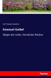 Cover von Emanuel Geibel