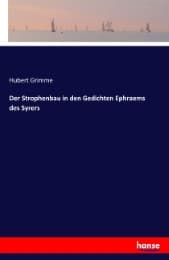 Cover von Der Strophenbau in den Gedichten Ephraems des Syrers