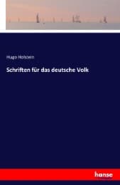 Cover von Schriften für das deutsche Volk