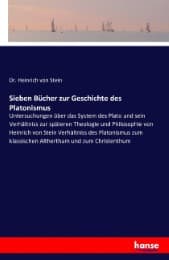 Cover von Sieben Bücher zur Geschichte des Platonismus