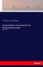 Cover von Wissenschaftlicher Jahresbericht über die Morgenländischen Studien