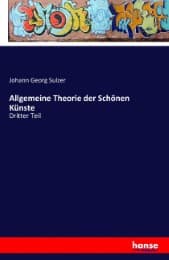 Cover von Allgemeine Theorie der Schönen Künste