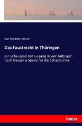 Cover von Das Faustrecht in Thüringen