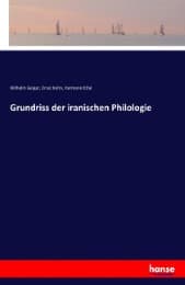 Cover von Grundriss der iranischen Philologie