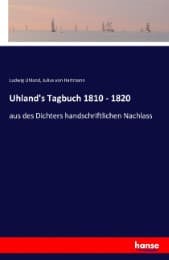 Cover von Uhland's Tagbuch 1810 - 1820
