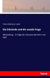 Cover von Die Erbsünde und die soziale Frage
