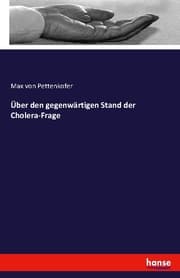 Cover von Über den gegenwärtigen Stand der Cholera-Frage