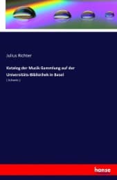 Cover von Katalog der Musik-Sammlung auf der Universitäts-Bibliothek in Basel