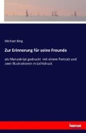 Cover von Zur Erinnerung für seine Freunde