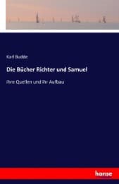 Cover von Die Bücher Richter und Samuel