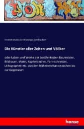 Cover von Die Künstler aller Zeiten und Völlker