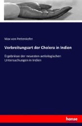 Cover von Verbreitungsart der Cholera in Indien