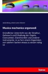 Cover von Musica mechanica organoedi