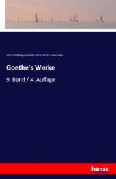 Cover von Goethe's Werke
