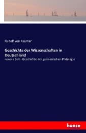 Cover von Geschichte der Wissenschaften in Deutschland