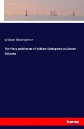 Cover von The Plays and Poems of William Shakspeare in Sixteen Volumes