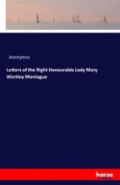 Cover von Letters of the Right Honourable Lady Mary Wortley Montague