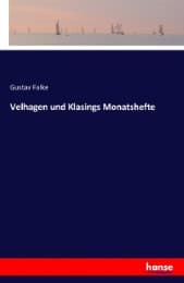 Cover von Velhagen und Klasings Monatshefte