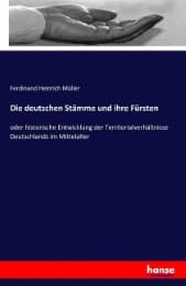 Cover von Die deutschen Stämme und ihre Fürsten