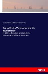 Cover von Der politische Verbrecher und die Revolutionen