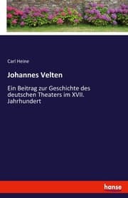 Cover von Johannes Velten