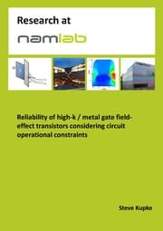 Cover von Reliability of high-k / metal gate field-effect transistors considering circuit operational constraints