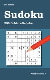 Cover von Sudoku 200 Gebiets-Sudoku