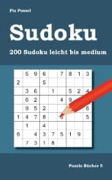 Cover von Sudoku 200 Sudoku leicht bis medium