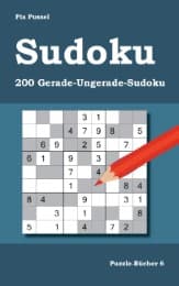 Cover von Sudoku 200 Gerade-Ungerade-Sudoku