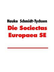 Cover von Die Sociectas Europaea SE