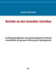 Cover von Berichte an den Gutachter schreiben