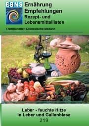 Cover von Ernährung - TCM - Leber - feuchte Hitze in Leber und Gallenblase