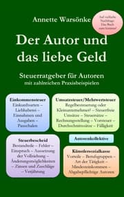 Cover von Der Autor und das liebe Geld