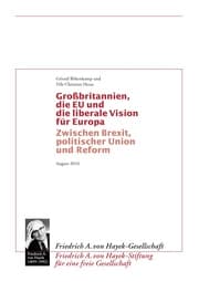 Cover von Grossbritannien, die EU und die liberale Vision für Europa