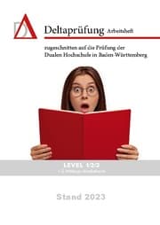 Cover von Vorbereitung Deltaprüfung DHBW 2023: