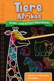 Cover von Kratzbuch: Tiere Afrikas