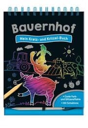 Cover von Bauernhof - Mein Kratz- und Kritzel-Buch