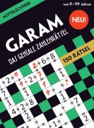 Cover von GARAM: Das geniale Zahlenrätsel - mittelschwer