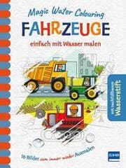 Cover von Magic Water Colouring - Fahrzeuge