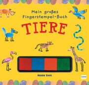 Cover von Mein großes Fingerstempel-Buch - Tiere