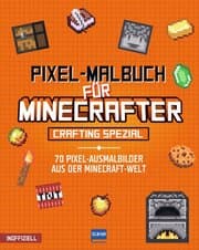 Cover von Pixel-Malbuch für Minecrafter - Crafting Spezial - 70 Pixel-Ausmalbilder aus der Minecraft-Welt