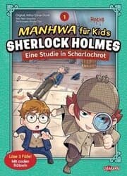 Cover von Manhwa für Kids: Sherlock Holmes 1 - Eine Studie in Scharlachrot