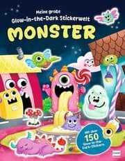 Cover von Meine große Glow-in-the-Dark-Stickerwelt - Monster
